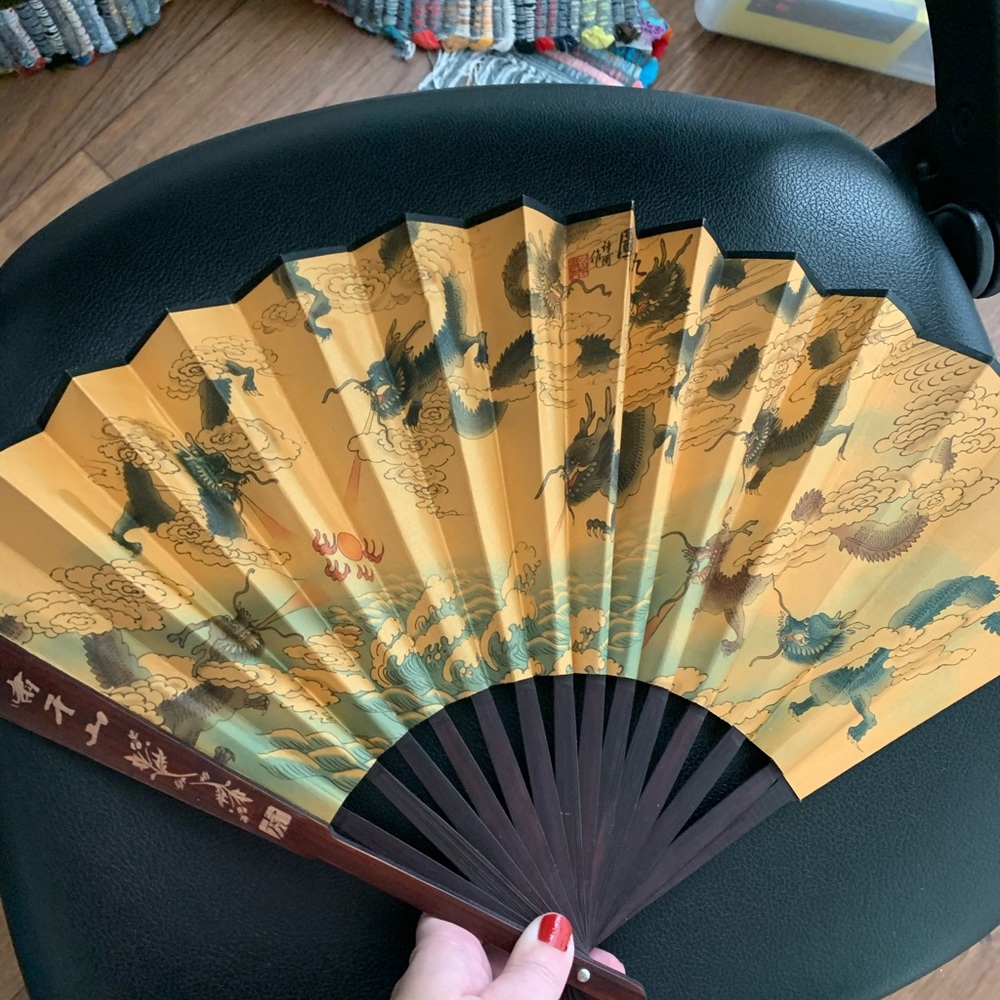 Asian decorative fan